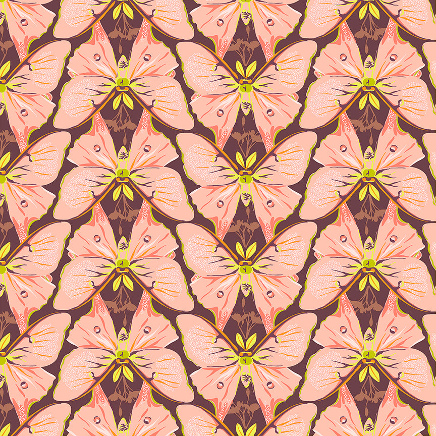 Tamara Kate - Insectarium - Luna - Pink - Windham Fabrics – jenkingwell.com