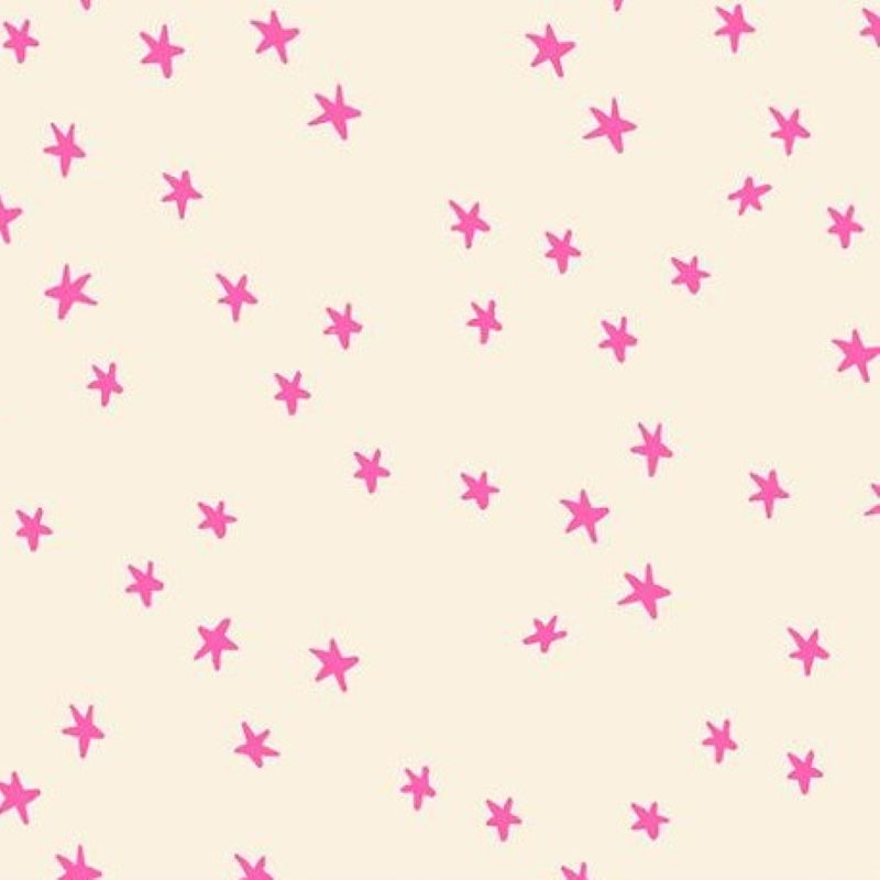 Ruby Star Society - Alexia Abegg - Starry - Neon Pink - Moda Fabric ...