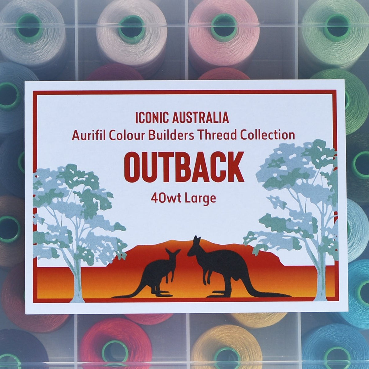 Iconic Australia - Outback - Aurifil Thread Collection - 40wt Large ...