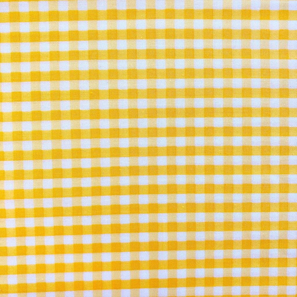 Basic - Check - Yellow - Yuwa Fabric – jenkingwell.com