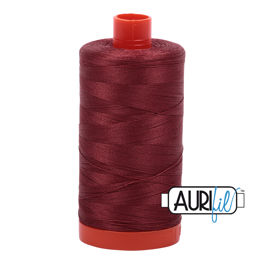 Mako Raisin Aurifil 2345 - Raisin - Ne.50 Cotton Mako' 1300m Spool – jenkingwell.com